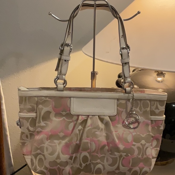 COACH HAMPTON OPTIC HANDBAG - Picture 1 of 6